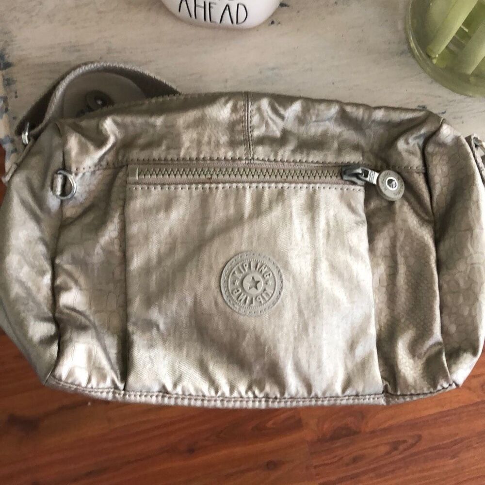 Kipling Silver metallic Crossbody bag
